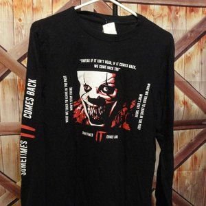 Creapy Clown IT Spell out~Chapter TWO~Come Home Come home Graphic T~EUC~
